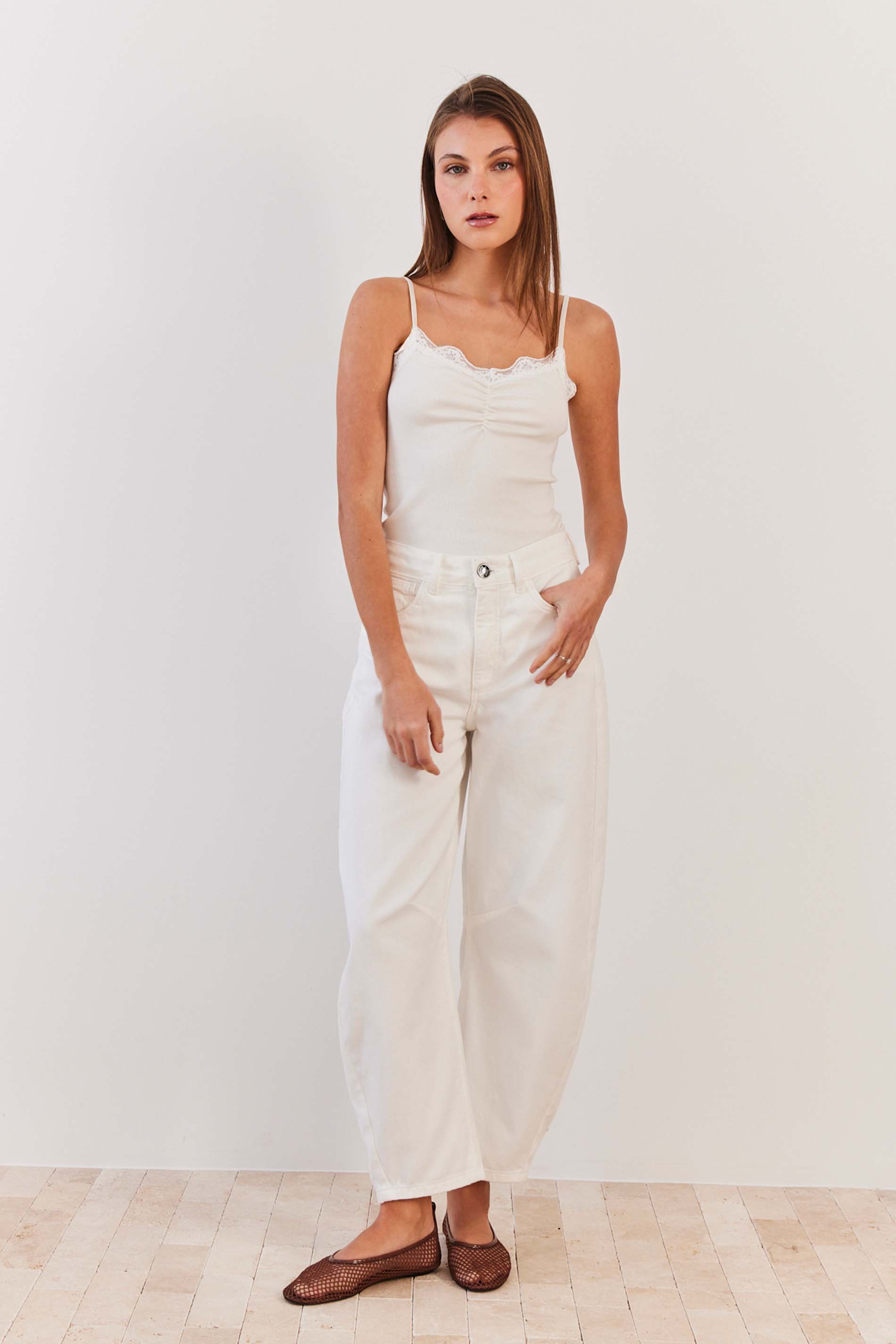 Blusa de Alça New Ease em Ribana