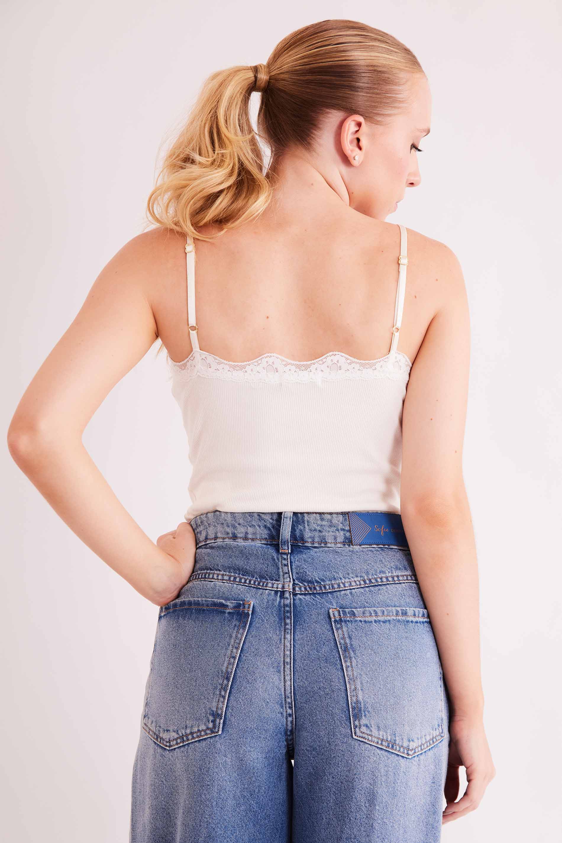 Blusa de Alça New Ease em Ribana