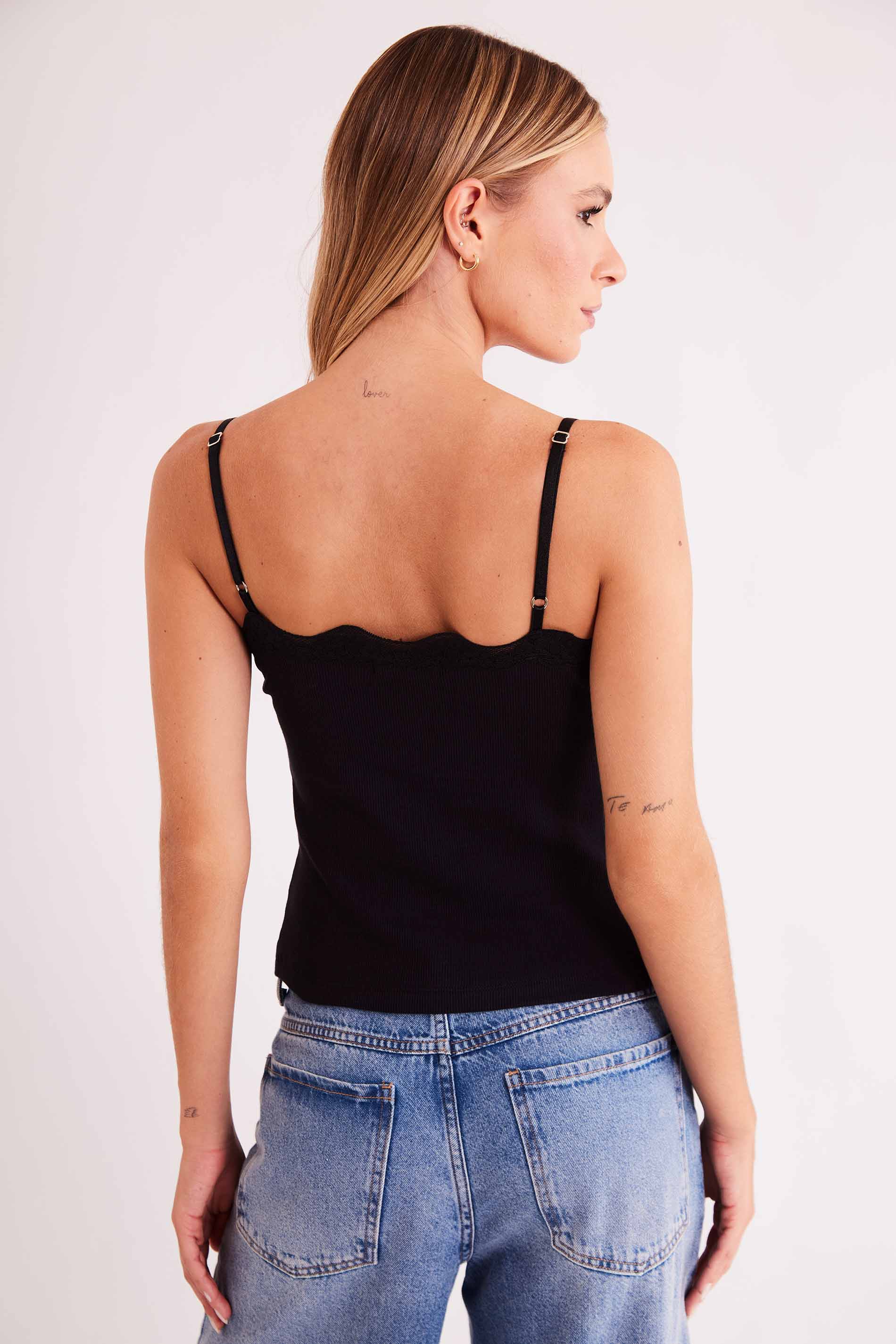 Blusa de Alça New Ease em Ribana