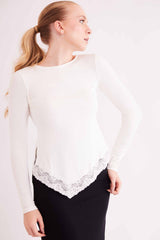 Blusa de Manga Longa Urban Frame em Ribana