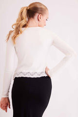 Blusa de Manga Longa Urban Frame em Ribana