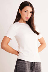 Blusa de Manga Curta After Dusk em Ribana