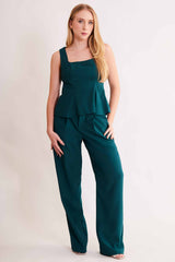 Blusa sem Manga After Dusk em Plano Alfaiataria