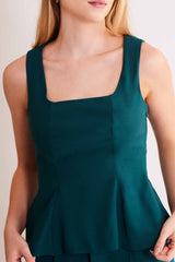 Blusa sem Manga After Dusk em Plano Alfaiataria