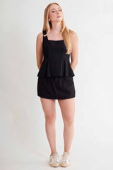Blusa sem Manga After Dusk em Plano Alfaiataria