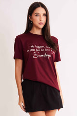 T-shirt Allure em Meia Malha