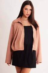 Jaqueta Allure em Malha Suede