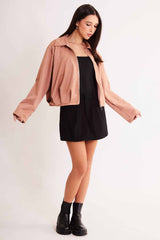Jaqueta Allure em Malha Suede