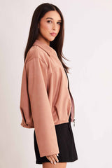 Jaqueta Allure em Malha Suede