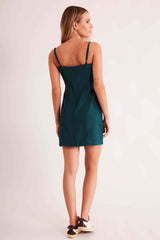 Vestido Curto de Alça New Ease em Plano Alfaiataria Verona e New Sartorial