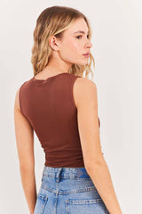 Blusa Sem Manga Tule Spring Flow  - Sofie