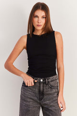 Blusa Sem Manga Tule Spring Flow  - Sofie
