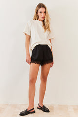 T-Shirt Feminina Manga Curta Cotton Spring Flow - Sofie