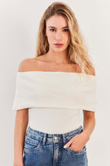 Blusa Manga Curta Malha Canelada Urban Codes - Sofie