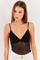 Body Feminino em Renda com Alças Urban Codes - Sofie