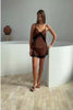 Shorts em Cetim com Renda na Barra Soft Glam - Sofie