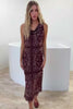 Vestido Midi Evasê em Tule Spring Flow - Sofie